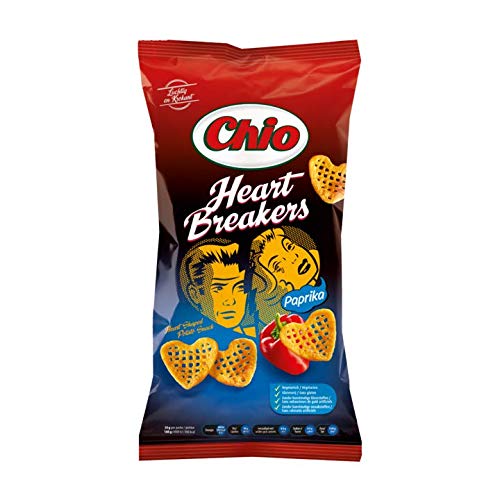 Crisps | Chio | Heartbreakers Paprika | Total Weight 4.41 ounce