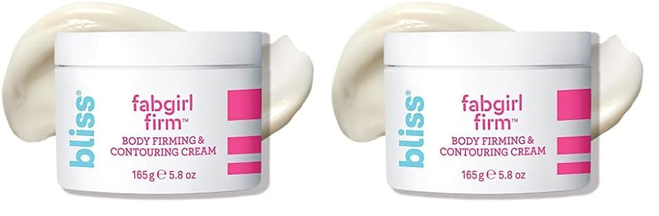 Bliss - Fabgirl Firm Body Firming & Contouring Cream | Vegan | Cruelty Free | Paraben Free | Citrus Scent | 6.0 fl. oz