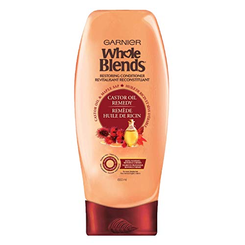 Garnier Whole Blends Restoring Conditioner Maple Remedy, For Dry, Damaged Hair, 22 fl. oz.