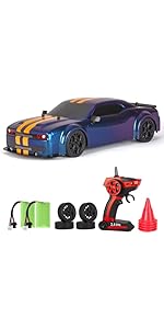 iBlivers RC Drift Car, 1:14 Remote Control Car 4WD Drift RC Cars Vehicle Racing RC Drifting Car G...