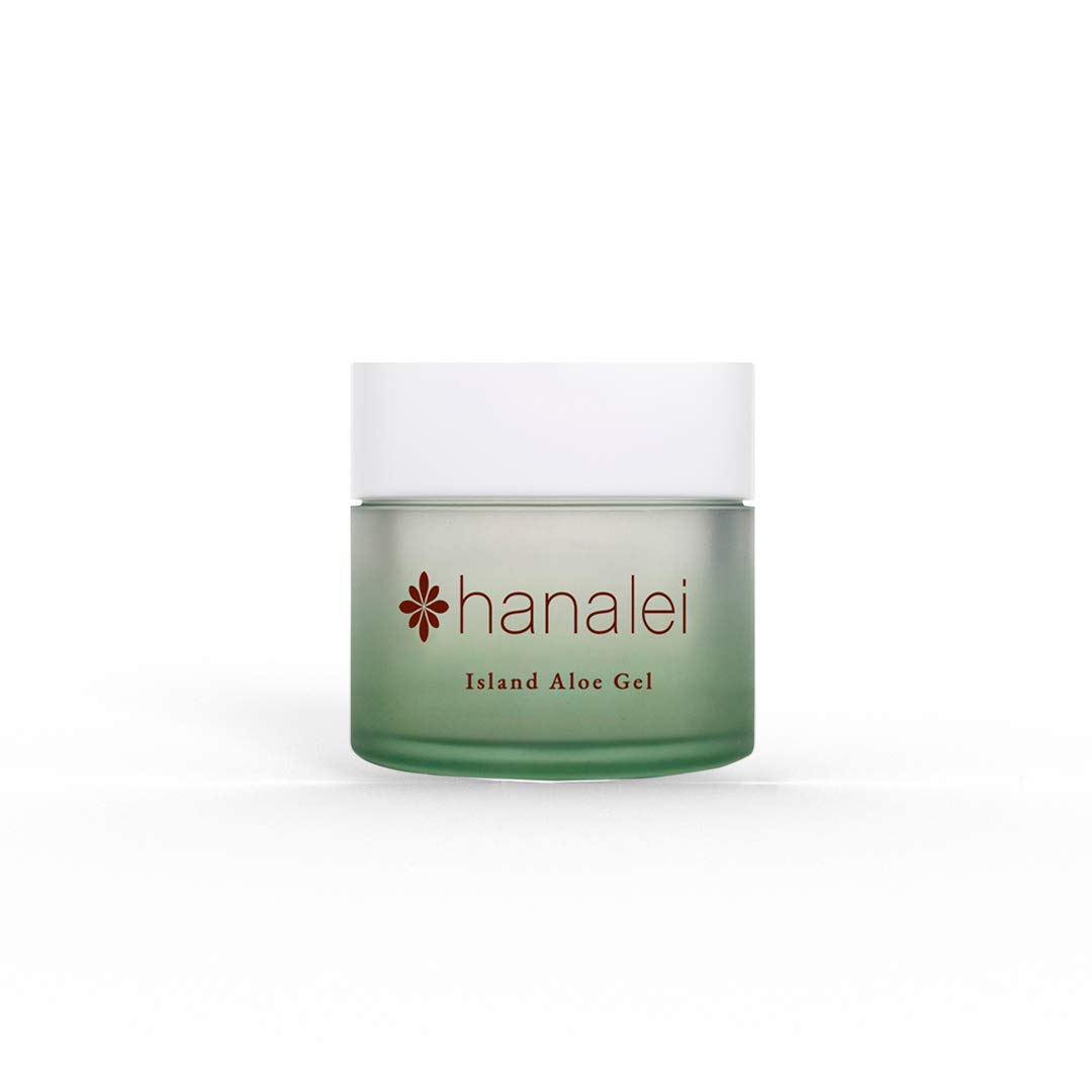 Hanalei Cruelty-Free and Paraben-Free Cooling Island Aloe Gel Everyday Moisturizer and After-Sun Care – Full Size (100g)