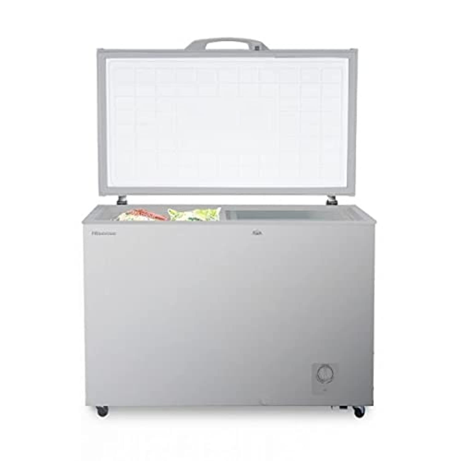 Hisense Chest Freezer 400 Liter Single Door Silver Model Fc40Dt4St -1 Year Full & 5 Year Compressor Warranty.