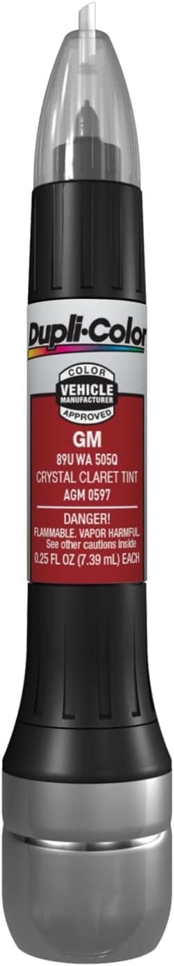 Dupli-Color EAGM05970 Scratch Fix All-In-1 Exact-Match Automotive Touch-Up Paint – General Motors Crystal Claret – 0.25 oz. Paint Pen