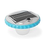 Intex 28690E Solar Powered LED Floating Light with Auto On and Auto Off, Color Changing and Static White Mode Swimming Pool Party Lights