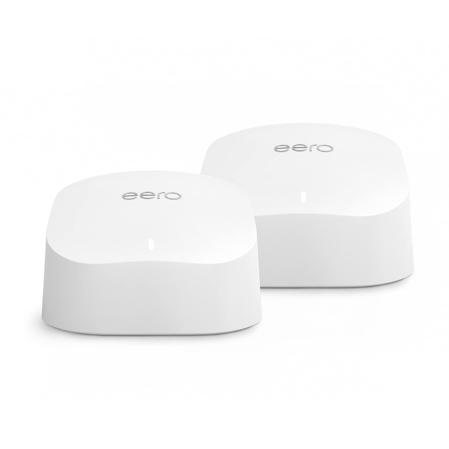 Amazoneero 6 dual-band mesh Wi-Fi 6 router | with built-in Zigbee smart home hub | 2-pack