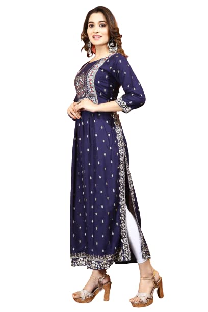 Women's Rayon A Line Kurti