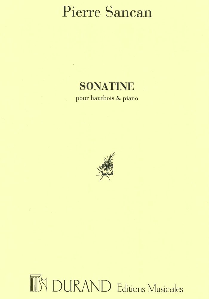 SONATINE HAUTBOIS Paperback – January 1, 2001