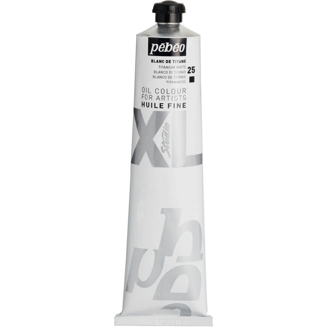 Pebeo Studio Fine XL Oil (25) - Tube of 200 ML (Titanium White)