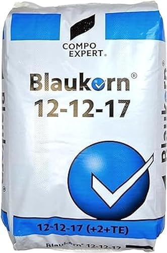 Orignal Blaukorn Most Popular NPK-12-12-17+TE Formula 2kg, 4kg, 5kg, 8kg, 10kg,15kg Made in Germany (2Kg)