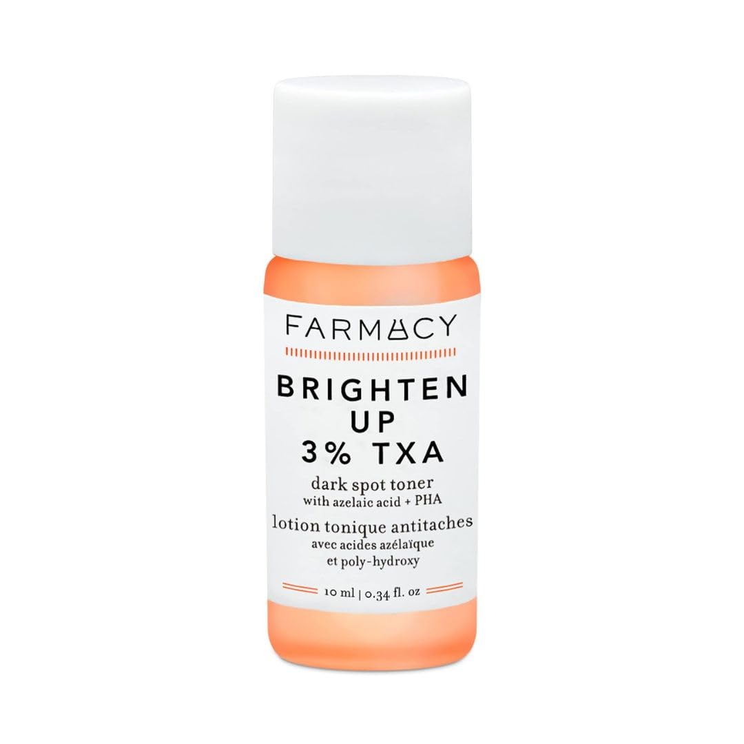 Farmacy 3% TXA Brightening Toner for Face - Powerful Dark Spot Corrector & Face Toner with Azelaic Acid & PHA, 10ml