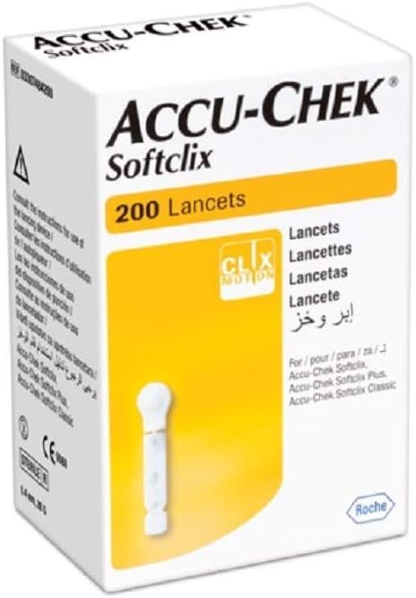 Accu-ChekSoftclix Lancets, 100-Count Box (Pack of 2)