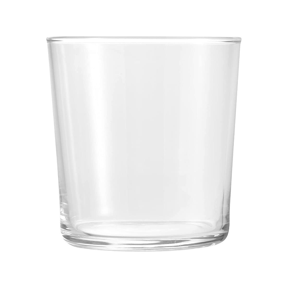 Bormioli Rocco Bodega Collection Glassware – Set Of 12 Medium 12 Ounce Drinking Glasses For Water, Beverages & Cocktails – 12oz Clear Tempered Glass Tumblers