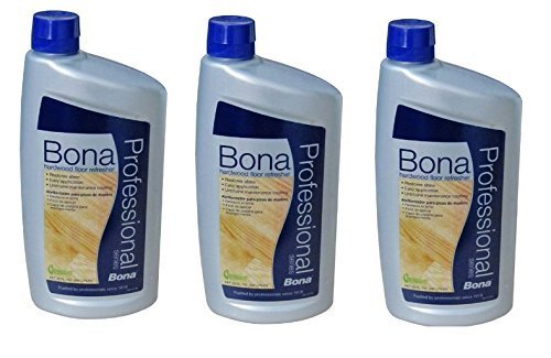 3 PACK Bona Pro Series Wt760051163 Hardwood Floor Refresher 32 oz