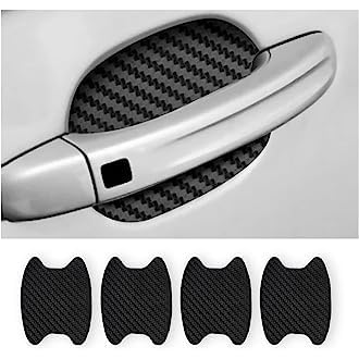 Mr Fix® (Black) Car Door Handle Protective Films Auto Door Handle Cup Scratch Protection Films Car Accessories Exterior Protection, Anti Collision Scratches Protector Compatible with Ciaz