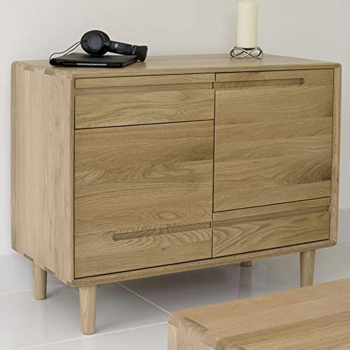 Scandic Solid Oak Furniture Small Sideboard