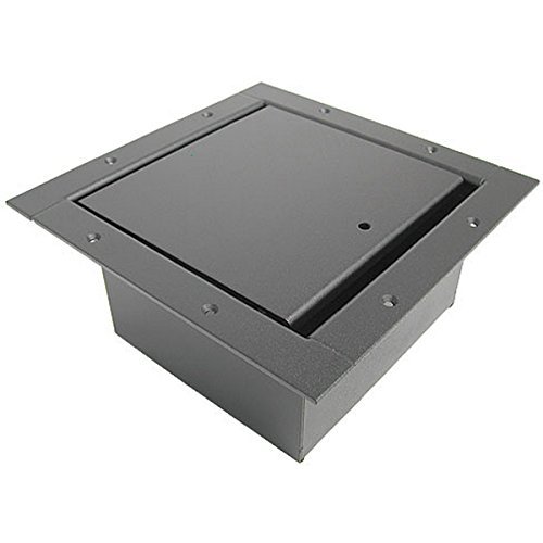 122SLBK | Full Stage Pocket Standard Lid Textured Black Finish