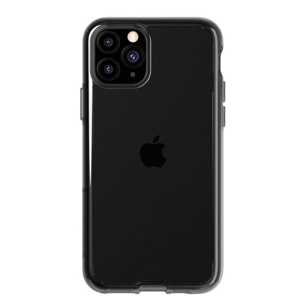 tech21 Pure Tint Mobile Phone Case - Compatible with iPhone 11 Pro - Ultra Thin, Carbon Tint and Drop Protection, Carbon