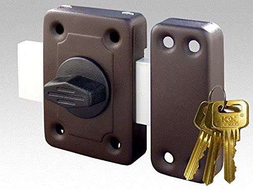 GAMA Universal Barrel Lock for Front Door with 3 Keys