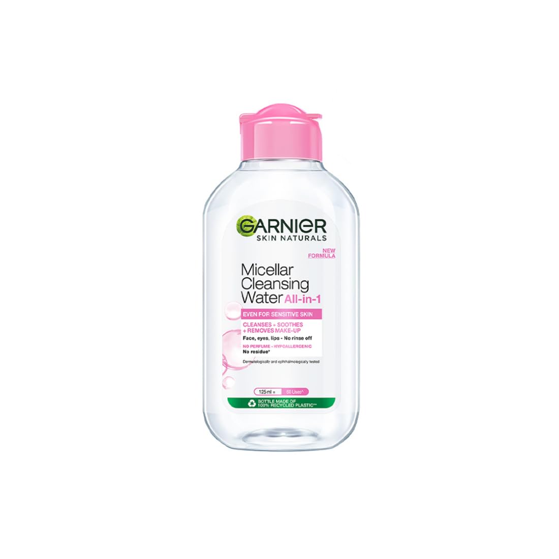 Garnier Skin Naturals, Cleansing Water, Hydrating & Soothing, Micellar Cleansing Water, 125 ml