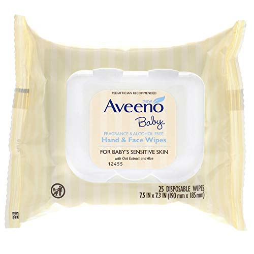 AveenoAveeno Baby Wipes 25 Count Sensitive (4in), 25 Count