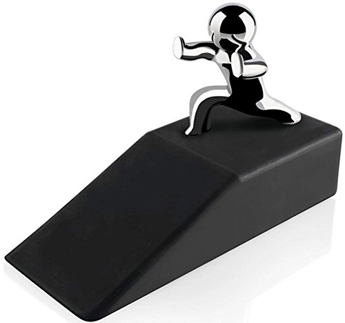 Actopus Door Stop Man Decorative Stopper with Non-Skid Rubber Base Grip