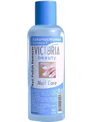 VICTORIA BEAUTY Nail Polish Remover with Vitamin F 100 ml