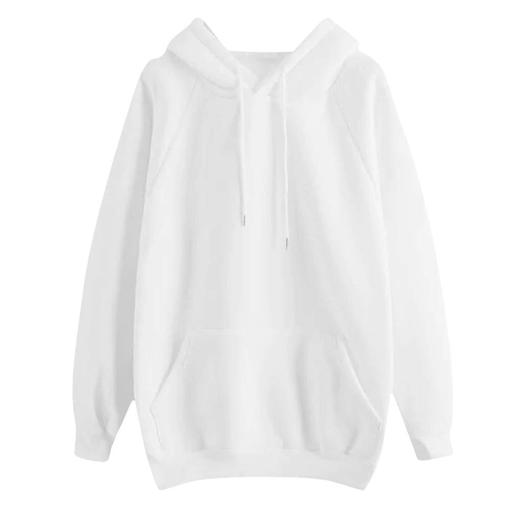 Starryflashing_Women CoatWomen's Solid Long Sleeve Sweatshirt