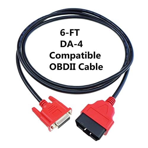 DA-4 OBDII Cable Adaptor for Snap-on Solus Ultra EESC318 Scanner Main Test OBD2 Connector Cable Scan Tool, EAX0068L00C, EAX0068L26A