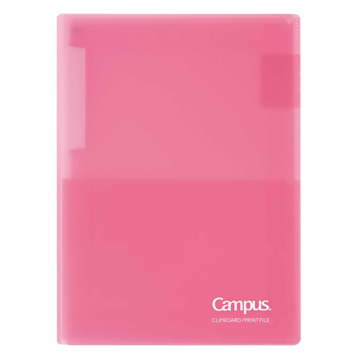 Kokuyo Campus Clipboard Print File, Clip Folder, File Folder, A4, Pink, Japan Import (FU-CEH755P)