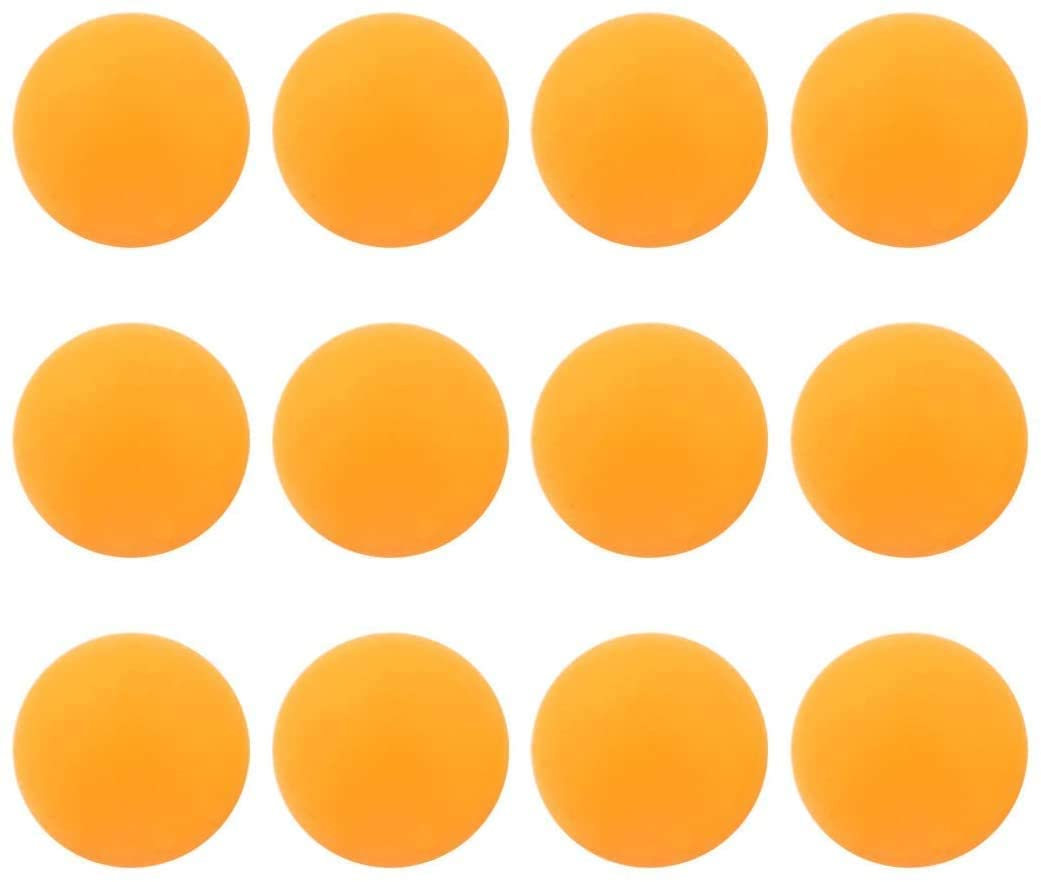 eMKay® Pack of 12 Ping Pong Table Tennis Balls - ORANGE