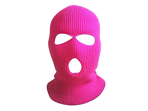 Mrlahat3 Hole Ski Mask Face Neck Gaiter Beanie Balaclava Outdoor Sport Warm Full Face OSFM