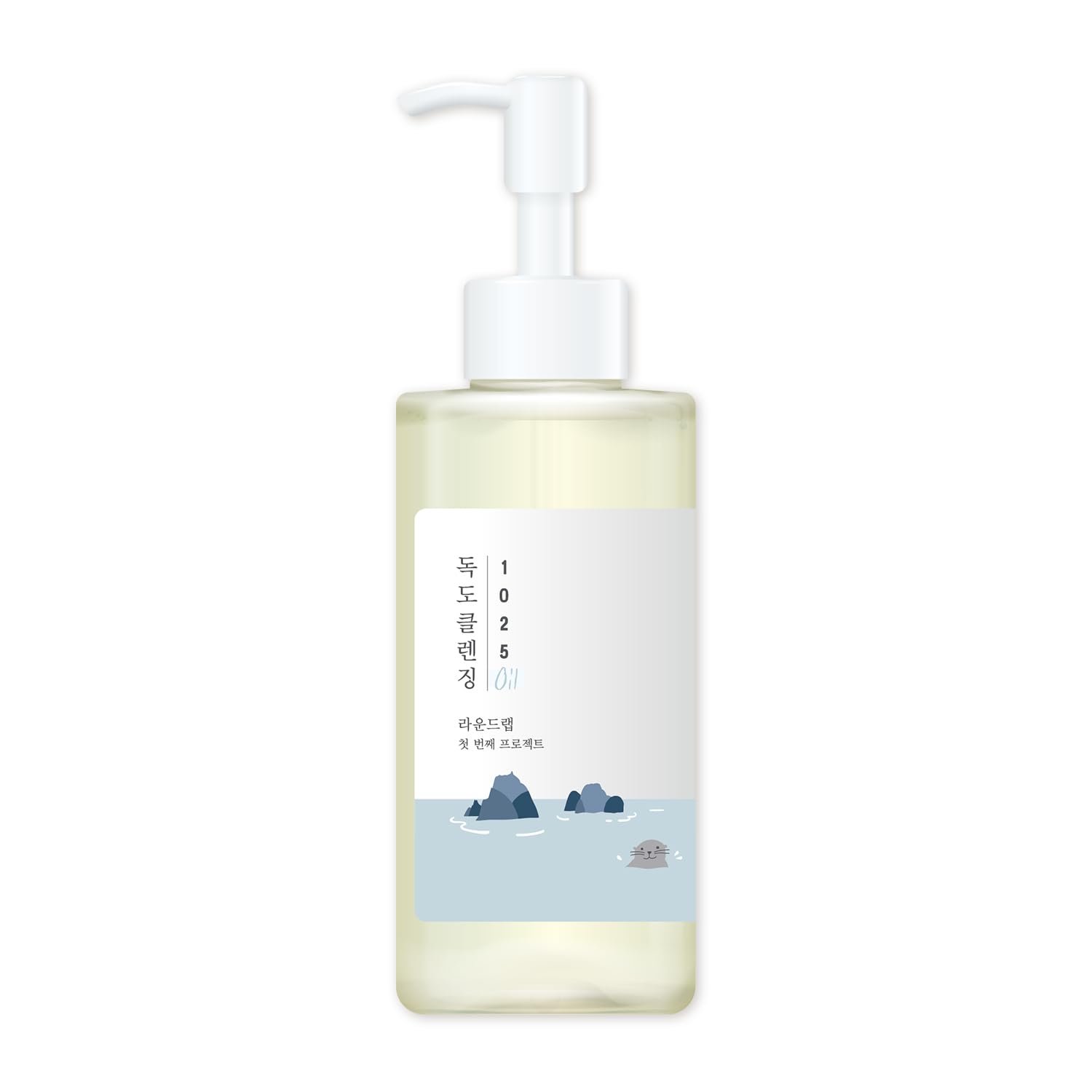 ROUND LAB1025 Dokdo Cleansing Oil 200ml / Alcohol-Free, Blackhead Removal, Oil Cleansing