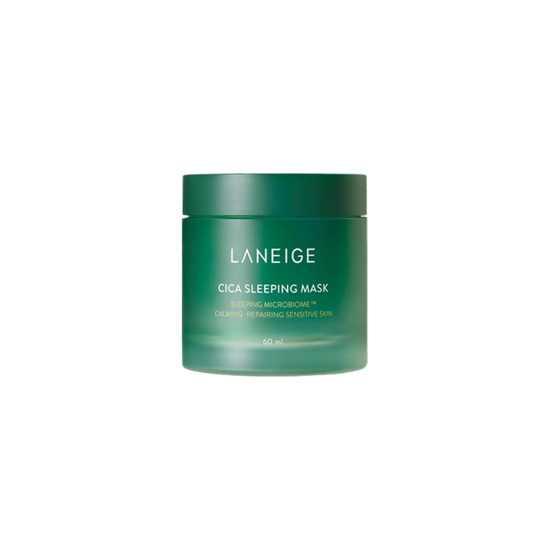 Laneige Cica Sleeping Mask for Face | Soothing and Calming Night Cream for Dry Sensitive Skin | Lightweight Formula | Hydrating Overnight Treatment | Strenthen's Skin Barrier | Korean Skincare | 60ml