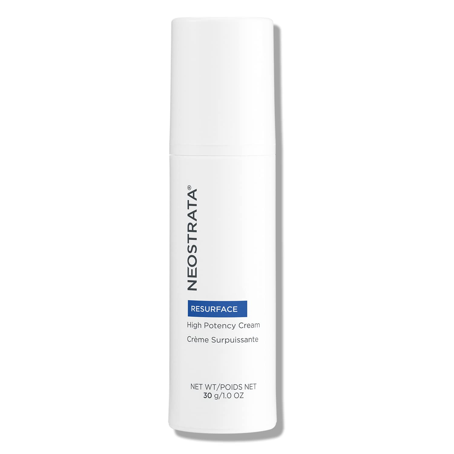 NEOSTRATA High Potency Face Cream AHA Exfoliator & Hydrator with Glycolic Acid, Antioxidants and Vitamin E Fragrance-Free, Oil-Free, Non-Comedogenic, 30 g.