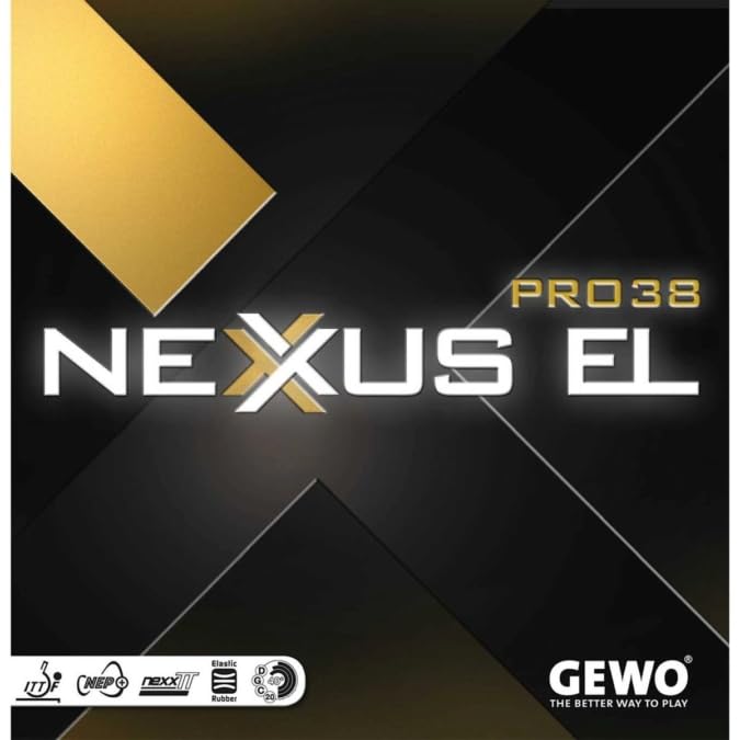 GEWOrubber Nexxus EL Pro 38 color maXXimum, red, size maXXimum, red