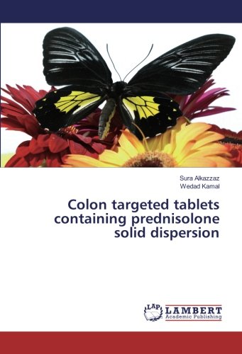 Colon targeted tablets containing prednisolone solid dispersion