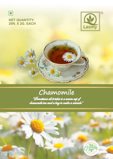 Lasmy Chamomile Tea (20 Tea Bags, 40g)