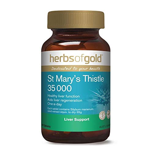 Herbs of Gold St Mary's Thistle 35000 60Tablets