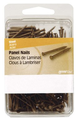 Philstone 41802 6 Oz 1" Oak Colored Interior Panel Nails