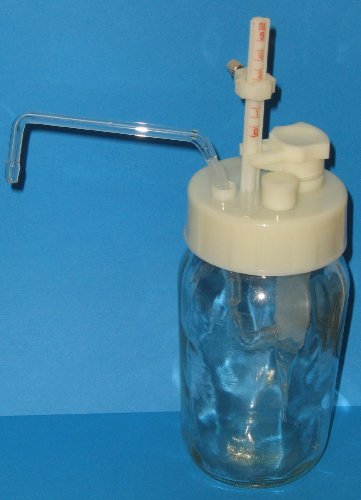 Bottle-top Dispenser, 0.5-5ml, Clear Glass Bottle