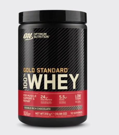 Whey Protein Powder for Muscle Support & Recovery Double Rich Chocolate 1 x 310g Delicious and Tasty