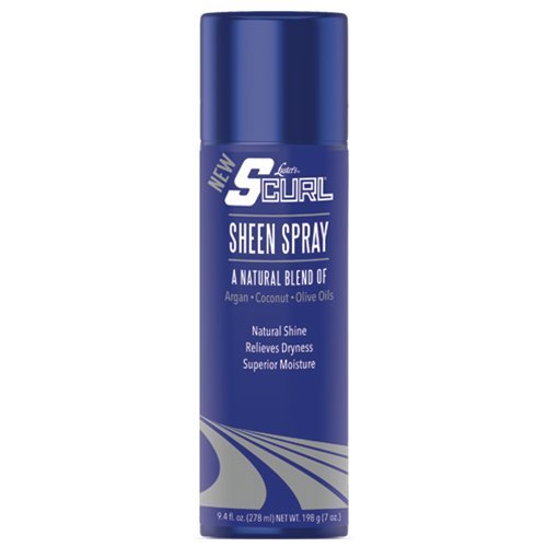 Luster SCurl Sheen Spray A Natural Blend (7Oz)