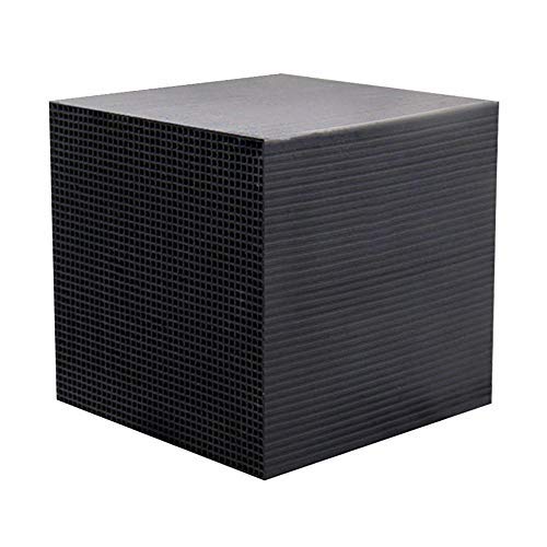 Womdee Eco-Aquarium Water Purifier Cube, Reusable Activated Carbon Honeycomb Structure Filter for Fish Tank, Aquarium - 4 * 4 * 4inch