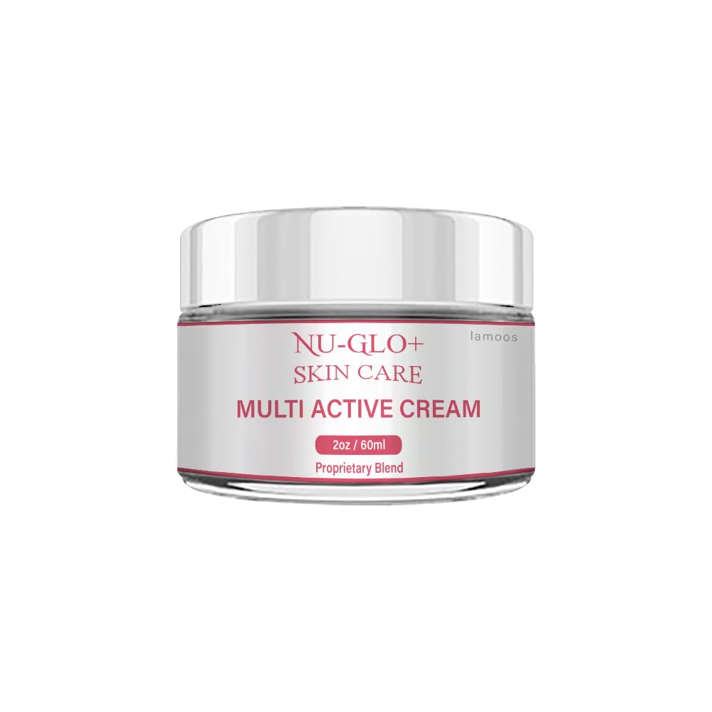 LamoosNu-Glo Cream - Nu Glo Skincare Face Cream (Single, 2oz)