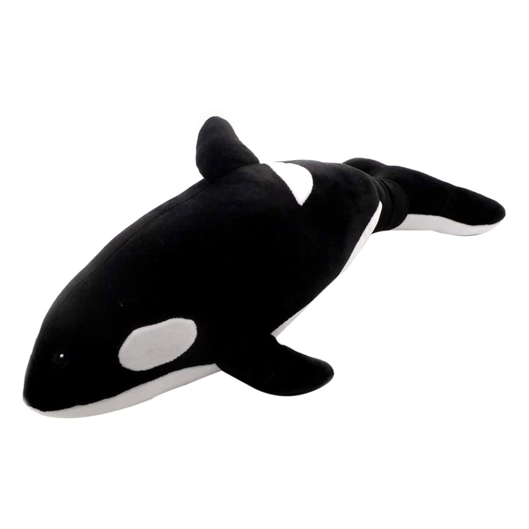 Orca Blackfish Big Killer Whale Stuffed Animal Orca Blackfish Plush Toys for Kids and Adult Home Decor 50cm