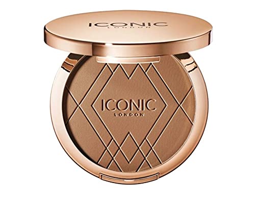 ICONIC LONDONUltimate Bronzing Powder | Silky Powder, Flawless Matte Finish Bronzer Cruelty-Free, Vegan Makeup