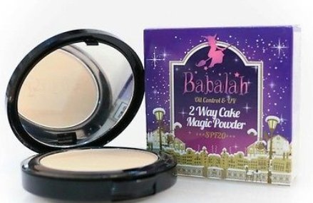 New !!! BABALAH OIL CONTROL 2 WAY PRESSED FOUNDATION CAKE MAGIC POWDER SPF 20 PA 14g #01 by jawnoy