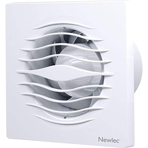 NewlecNLLPF100TA Low Profile Extractor Fan with Timer - 100mm / 4 Inch