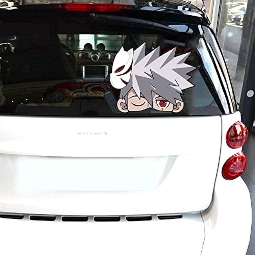 Anime Car Stickers Cool Premium Vinyl Bumper Decals Decoration Car  Accessories Windshield Window Laptop Motorcycle Skateboards Waterbottles  Sticker Gift for Girls Boys Adults Teens Jiraiya  Amazonin Car   Motorbike