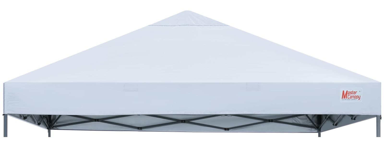 MASTERCANOPYReplacement Pop Up Canopy Top for Durable Pop-up Canopy (10x10, White)